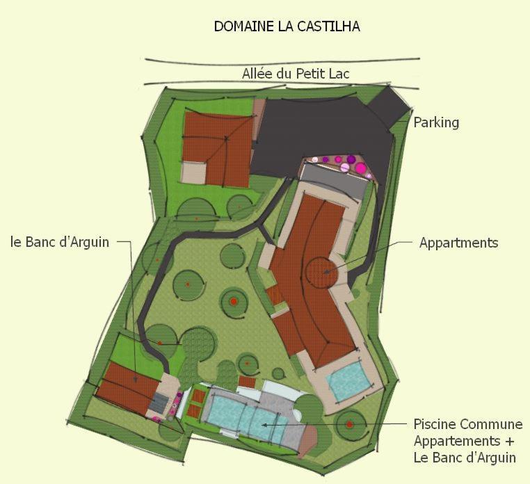 Domaine La Castilha Apartment Бискарос Екстериор снимка